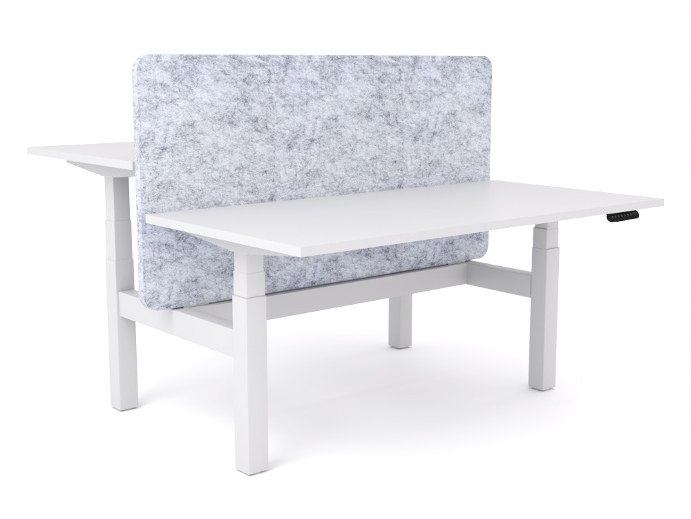 Agile Motion+ Sit to Stand Two Person B2B - with 30mm Acoustiq Screen